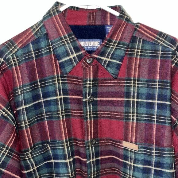Take A Look About Wolverine Flannel Shirt Jacket